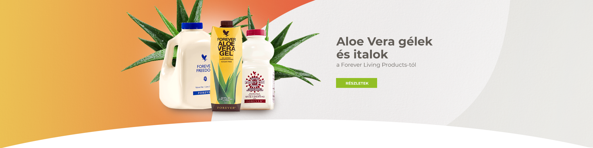 Aloe Vera termékek: gélek
