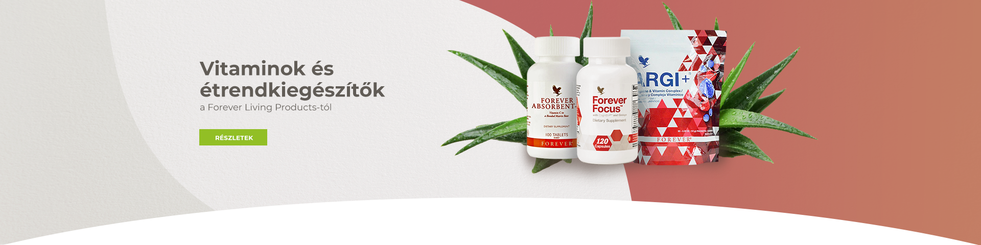 Aloe Vera termékek: vitaminok